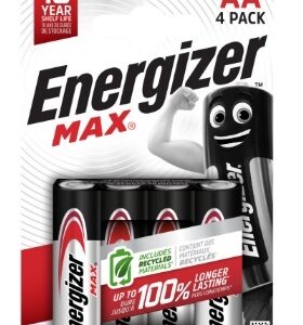 Blíster 4 pilas Energizer doble AA