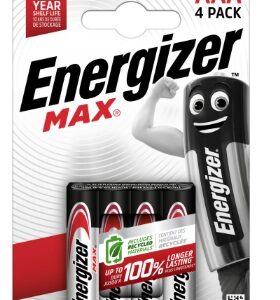 Blíster 4 pilas Energizer triple AA