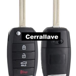 Carcasa mando 4 botones  Hyundai Kia