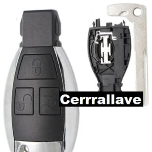 Carcasa mando Mercedes 3 botones