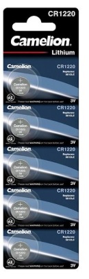 Pila Litio CR1220 3 V Camelion  Blíster de 5 pilas